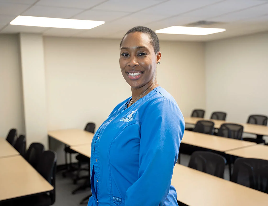 Hondros nursing student in clinical setting